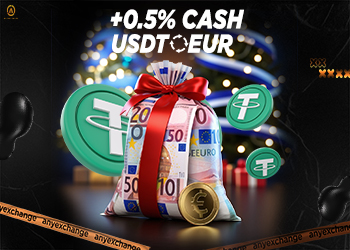 Забирайте на +0.5% наличных больше при обмене USDT в Греции до 23.12